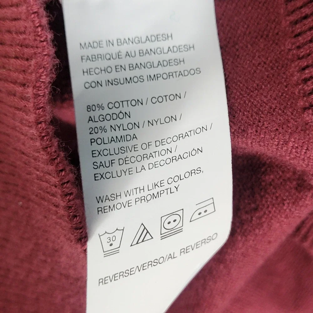 IZOD Quarter Zip Sweater Mens Large Velvet Maroon NWT 46IZFGB25R-604